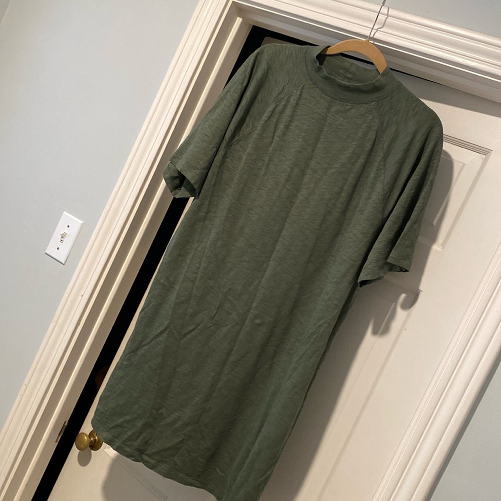 Universal Thread Mock Neck Raglan Sleeve T-Shirt Dress